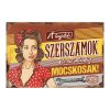 Retro fémtábla - A legjobb szerszámok néha kicsit mocskosak - bordó - A4 -20x30 cm