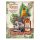 Retro fémtábla - Aki mindent nap rumot iszik... - barna - A3 - 30x40 cm - PREMIUM