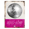 Retro fémtábla - Táncolj úgy, mintha a disco gömb soha nem állna meg - rózsaszín - A3 - 30x40 cm - PREMIUM